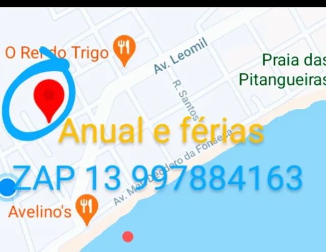 Captação de Apartamento para locação na Avenida Puglisi - até 420 - lado par, Centro, Guarujá, SP