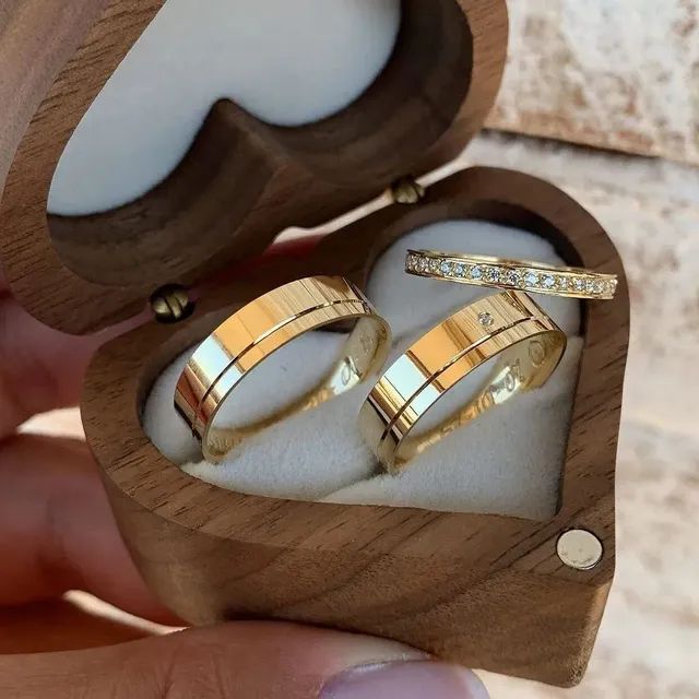 PAR DE ALIANÇAS COMPROMISSO  - Foto 4