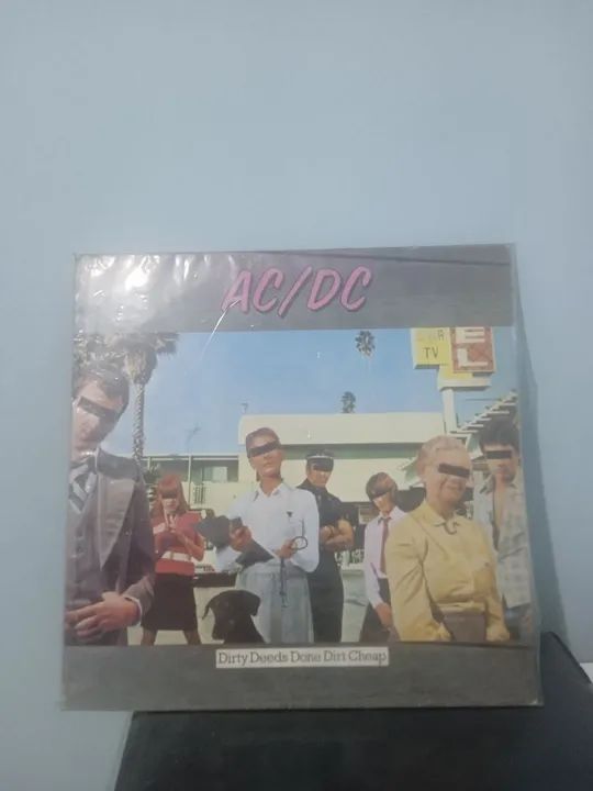 Dirty Deeds Done Dirt Cheap LP original AC DC