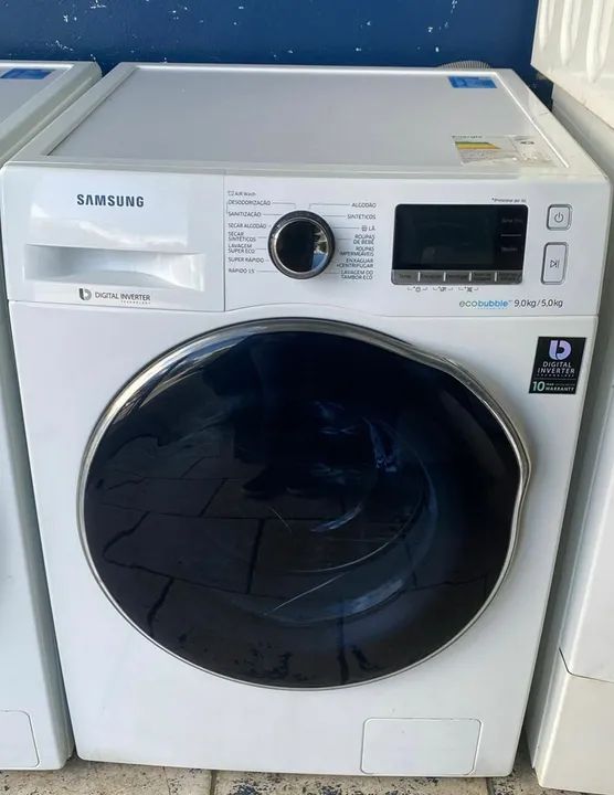 Lava e Seca 9kg $ 2.000,00 Samsung Semi Nova, Entrega Grátis  - Foto 2