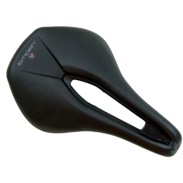 Selim Bicicleta Absolute Prime Estilo Power Cor Preto para Speed ou Mtb 160mm 6391
