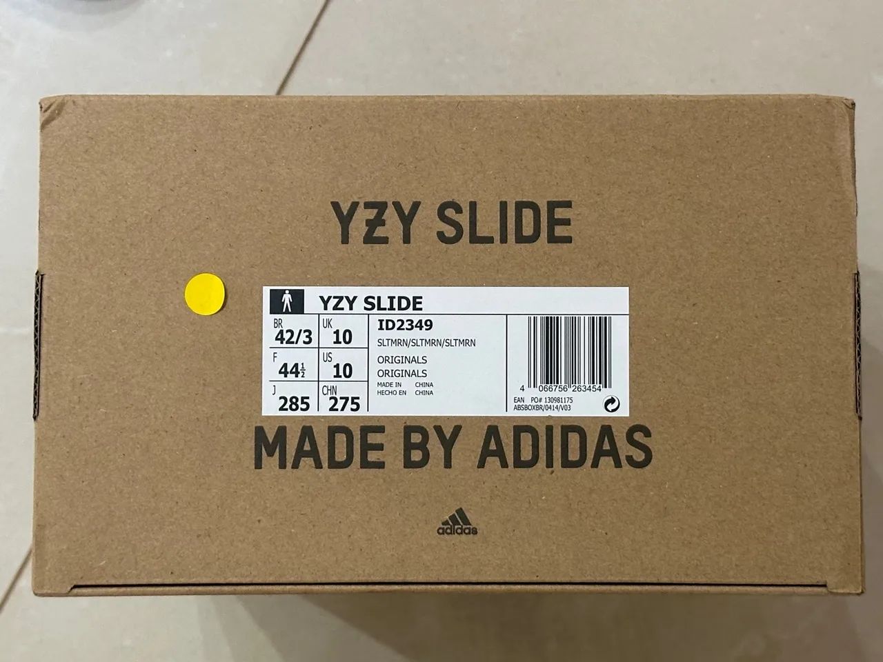 Chinelo Yeezy Slide Slate Marine  - Foto 4