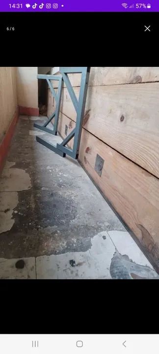 01 mesa de parede.  - Foto 5