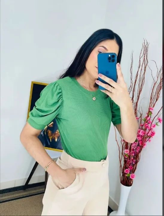 Blusas feminina tamanho único  - Foto 5