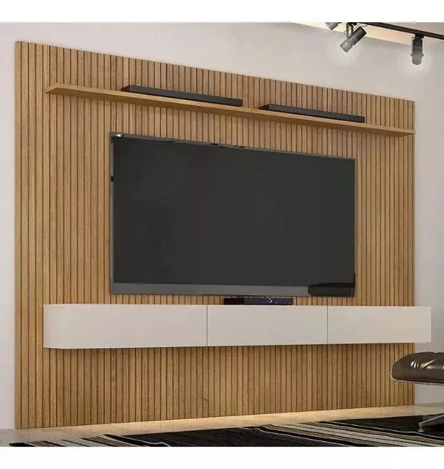 Home Frisado Suspenso C/LED P/TV Até 75 Polegadas. São Produtos Novos Direto da Fábrica. - Foto 3