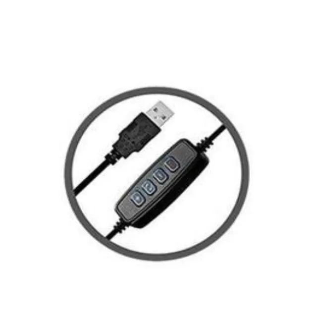 Iluminador Ring Led 25,5cm Com Controle E Tripé Mb84371 - Foto 5