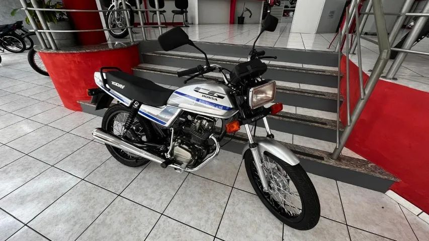 Honda Cg 125 Totay 1990 impecável raridade restaurada nos minimos detalhes - Foto 2