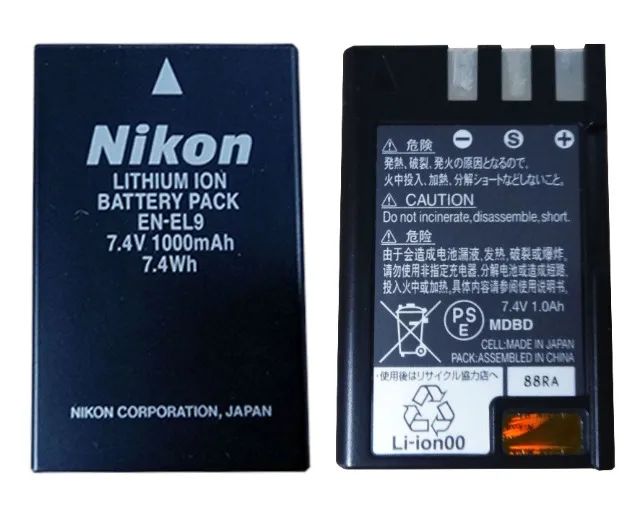 Bateria Nikon EN-EL9 (Original) D40, D60, D90, D3000 e D5000 - Foto 3