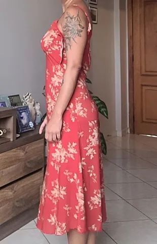 Vestido vermelho shein