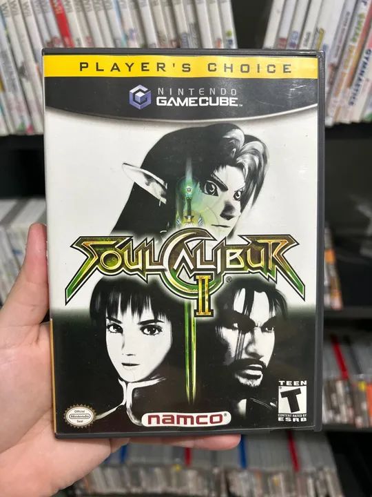 Jogo Soulcalibur II para GameCube - Original e Completo!