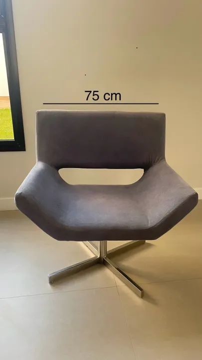 Duas Poltronas giratórias elegantes - Foto 4