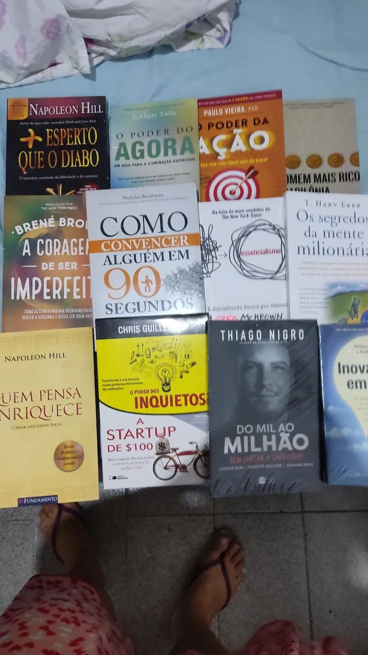 Livros sobre desenvolvimento pessoal