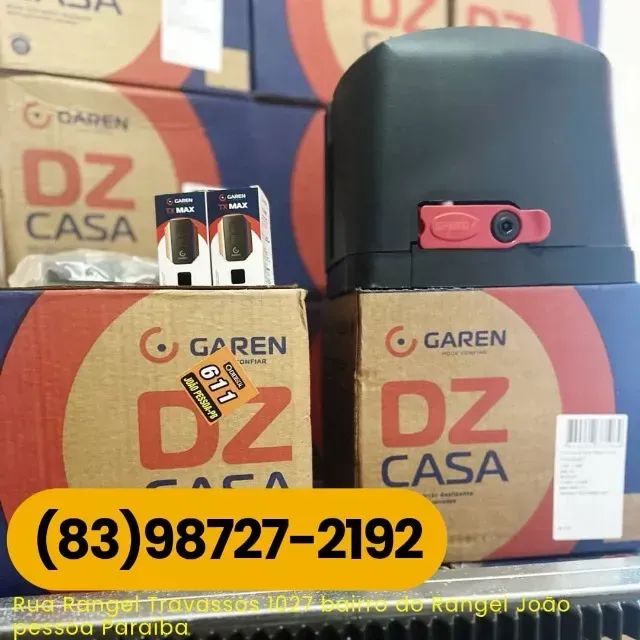 Motor para portão Garen eletrônico direto da fábrica, PARA VIR BUSCA NA LOJA - Foto 2
