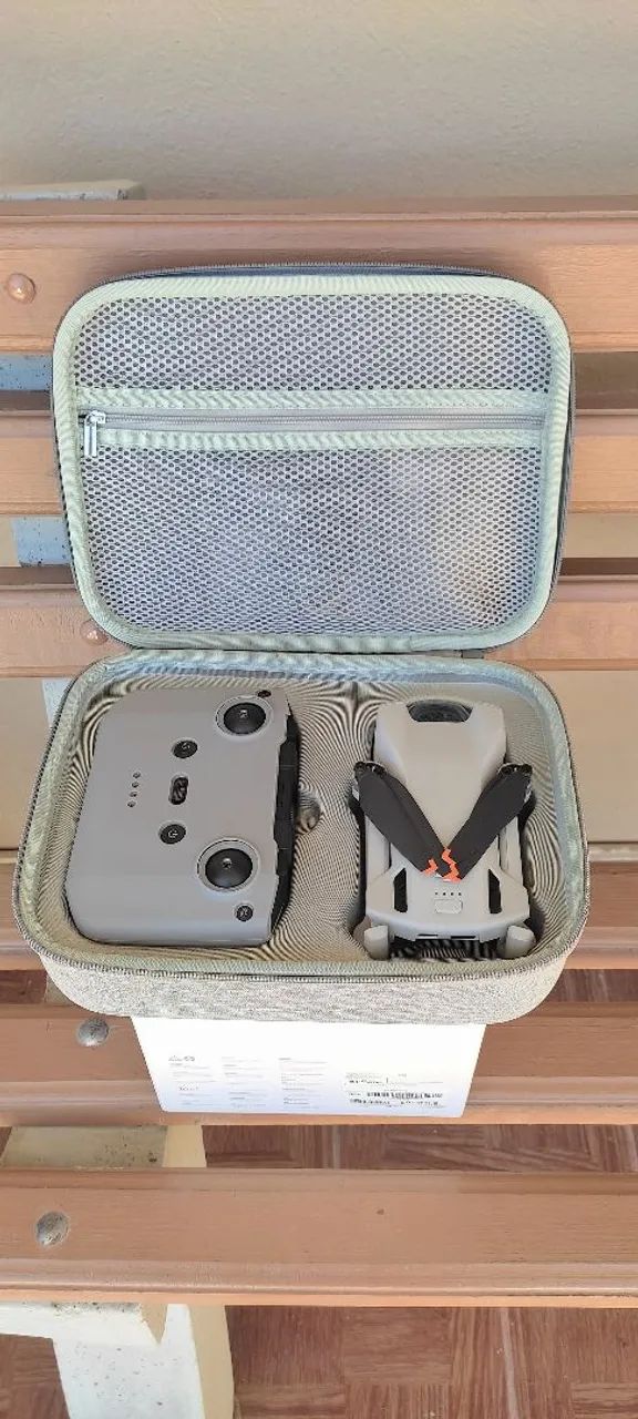  Drone Dji Mini 3, 02 baterias,carregador,bolsa,cartaosd - Foto 2