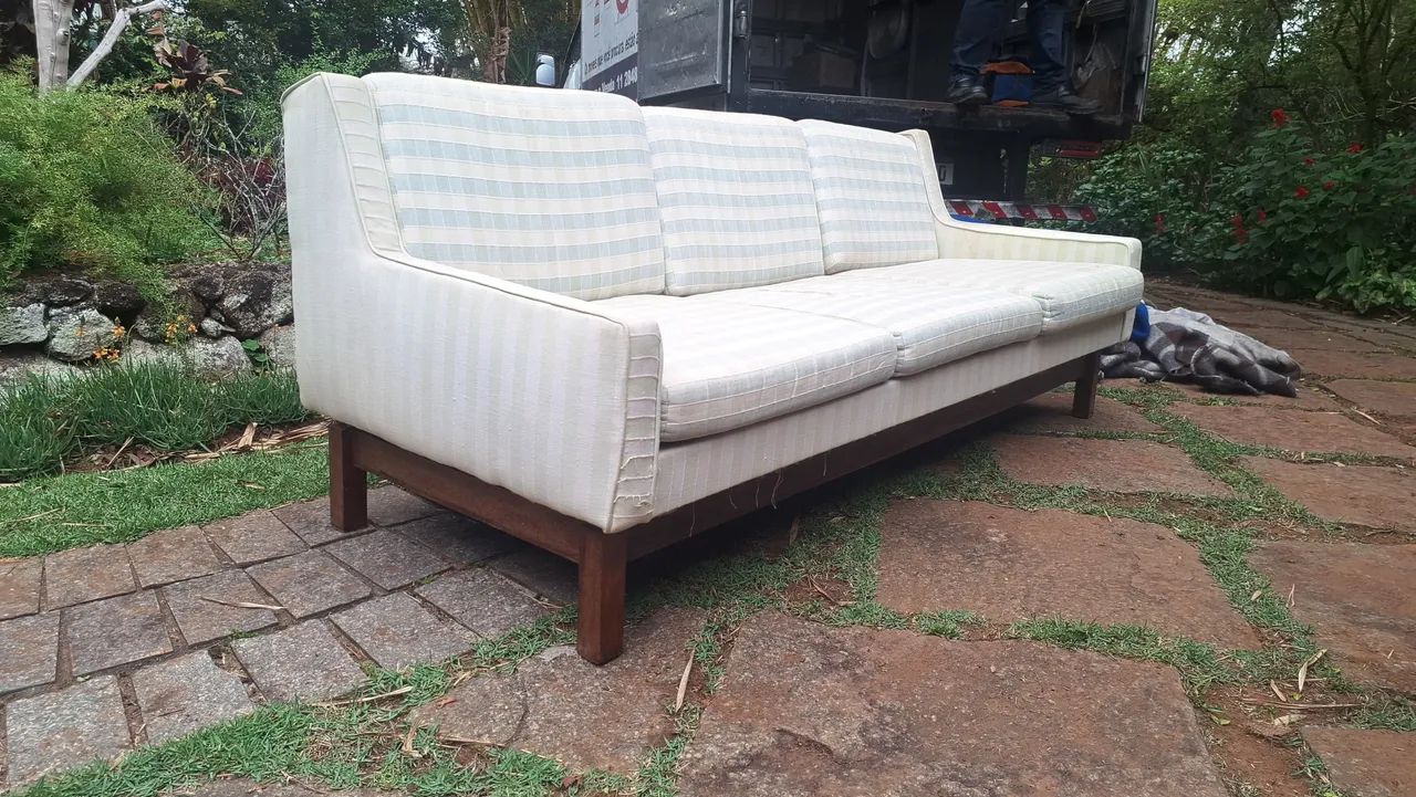 Sofá três lugares década de 50- Sérgio Rodrigues  - Foto 3