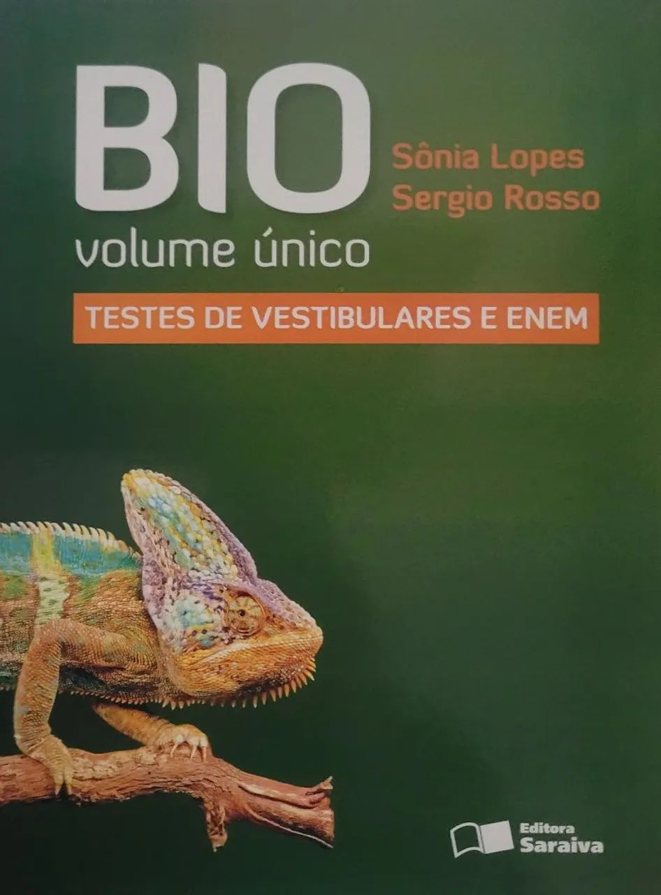 Biologia volume único  Sônia Lopes e Sérgio Rosso  - Foto 2