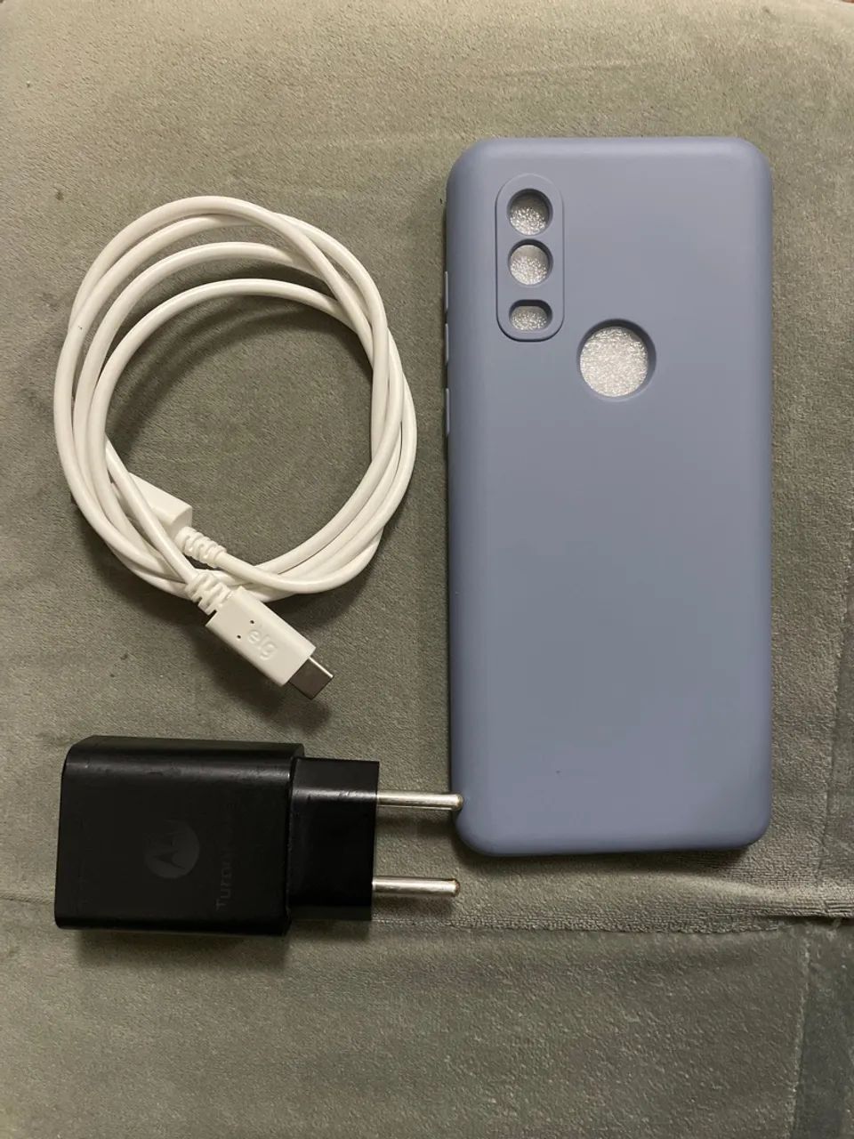 Torrando Carregador Motorola + Capinha + Cabo USB-C