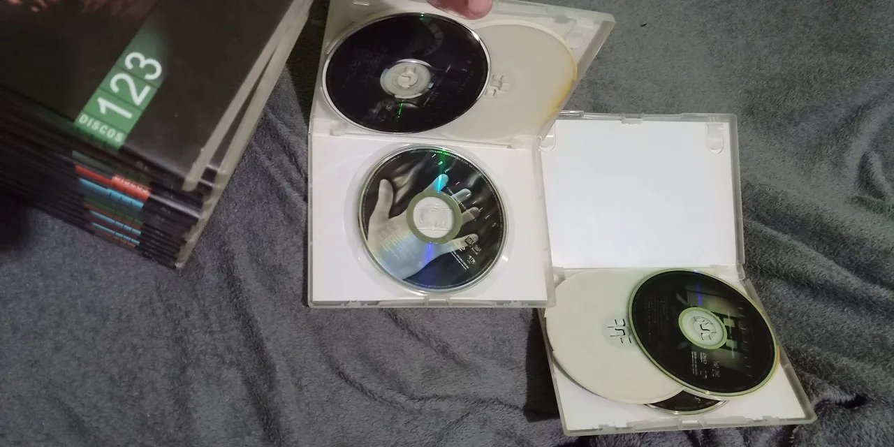 Boxset de DVDs - Coleção 123 Discos