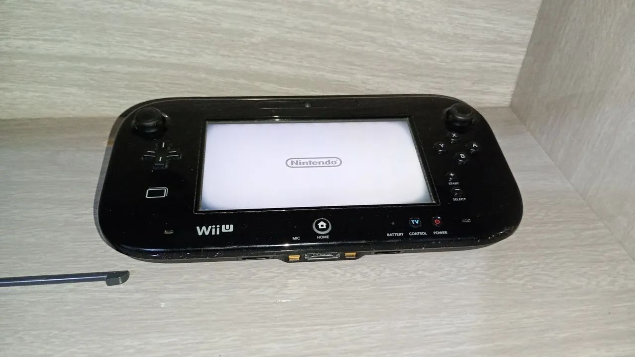 Controle Gamepad original Nintendo Wii U + caneta  - Foto 2