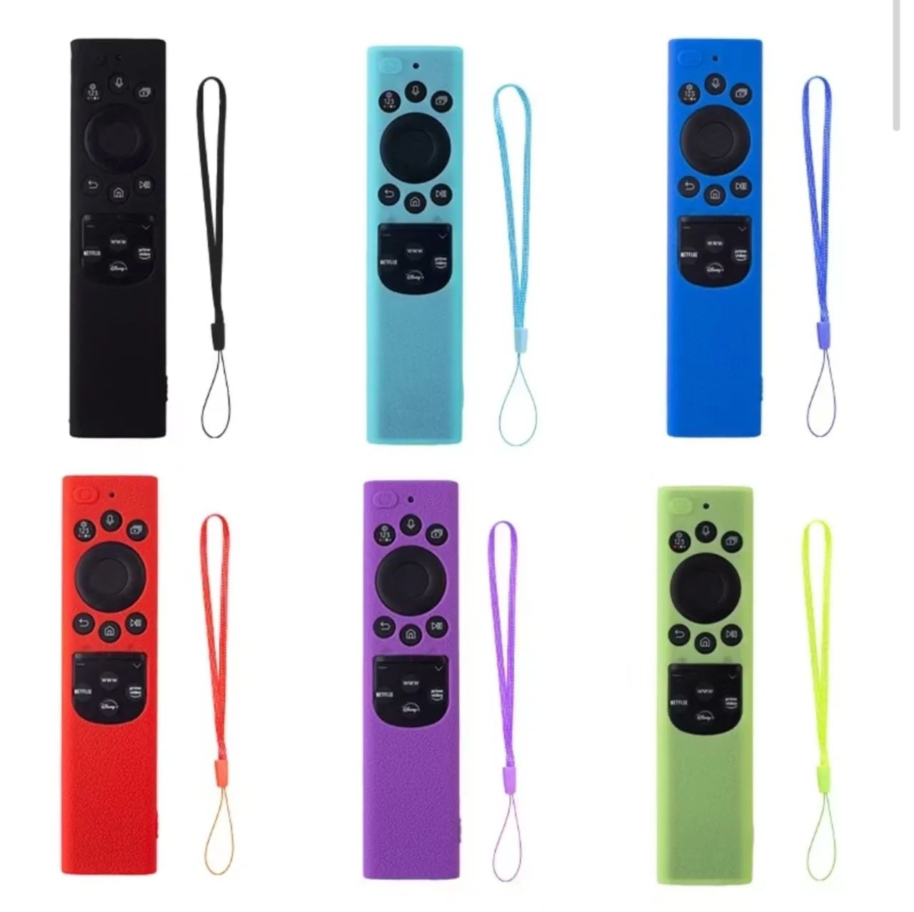 Capa de Silicone para Controle Remoto Tv Samsung - Diversas Cores