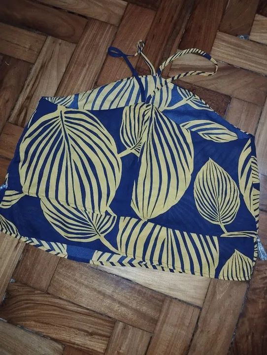 Blusa de Alça com Franjas/cropet  - Foto 2