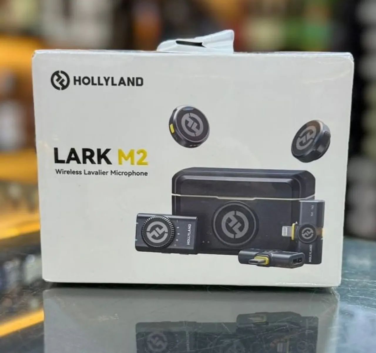 Microfone Hollyland Lark M2 Original Microfone dos Influenciadores Completo  - Foto 2