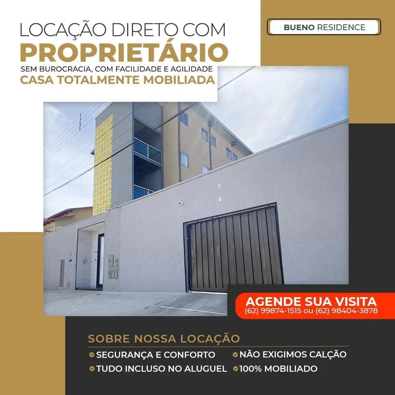 Kitnet mobiliada com Melhor custo benefício de Goiânia, permitido pets, com internet de br