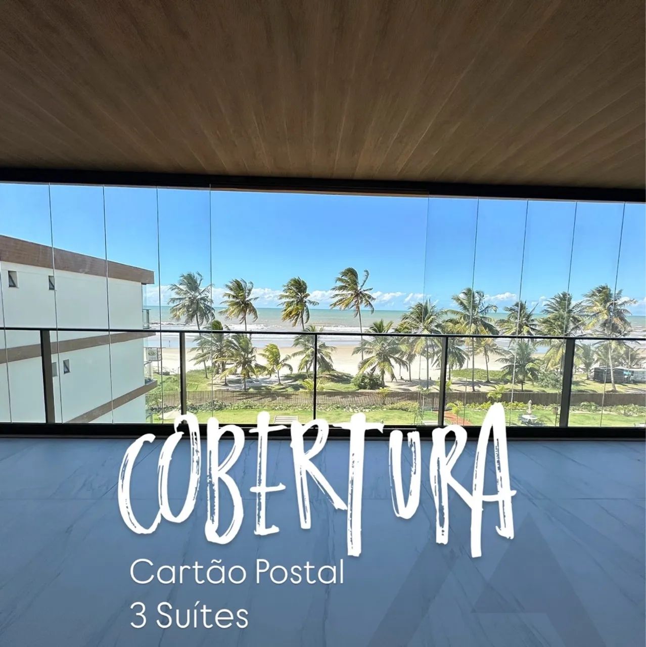 Cobertura Frente mar 