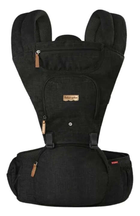 Canguru Fisher-Price para Bebê - Preto