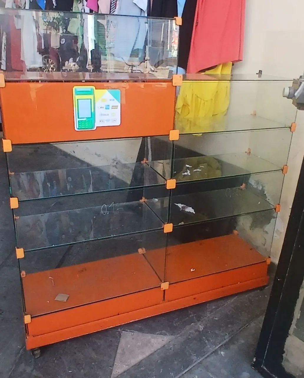 Vitrine de Vidro para Loja