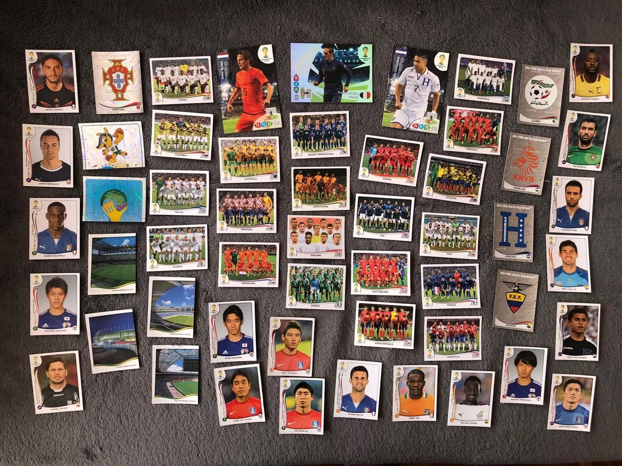 50 Figurinhas + 3 Cards Copa do Mundo Brasil 2014