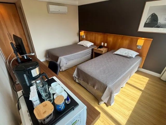 Suite para casal na Barra da Tijuca - Mediterraneo Flat Barra