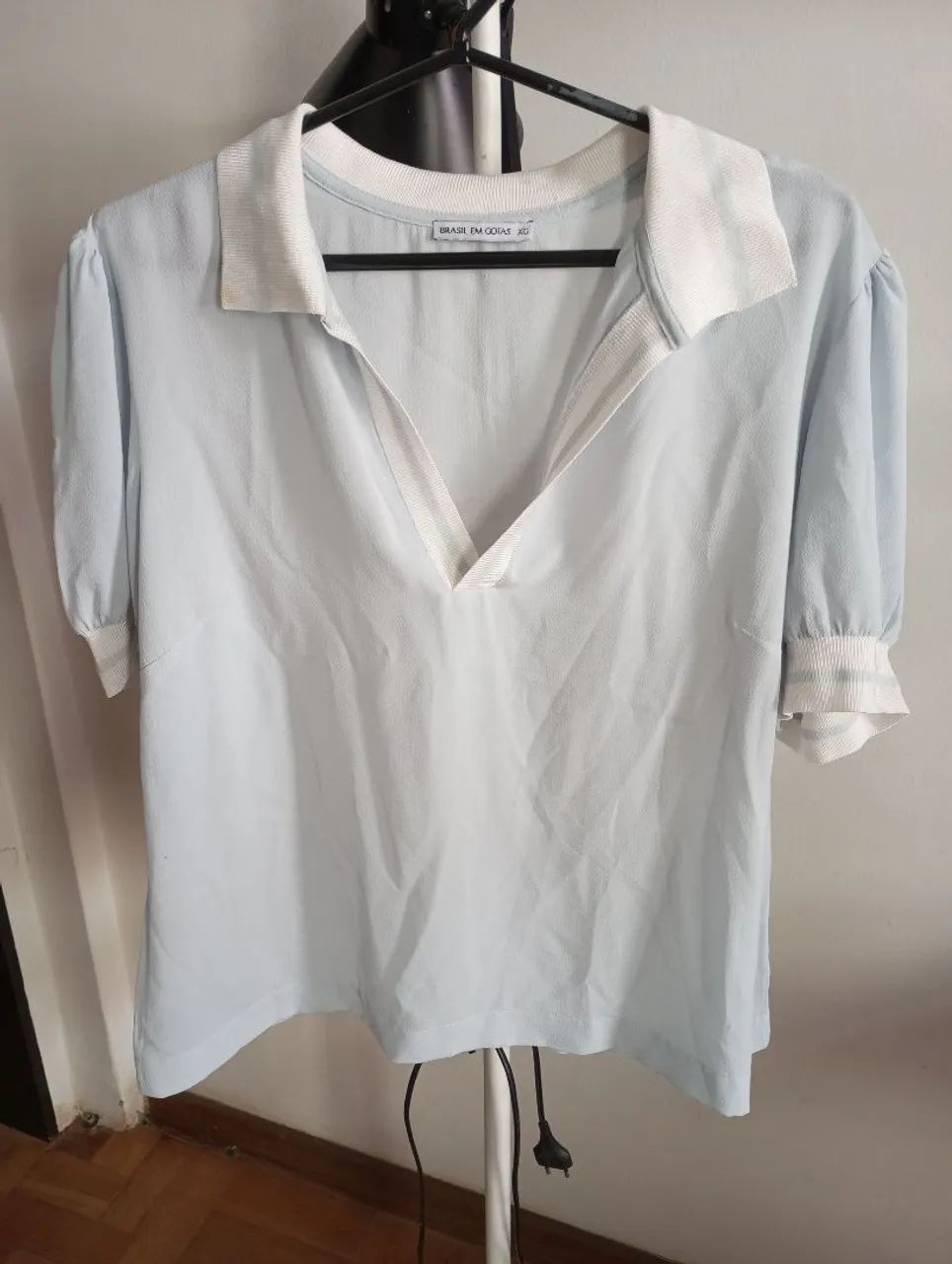 Blusa de crepe