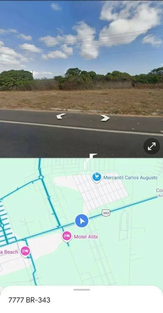 TERRENO PARA LOCAÇÃO | 40x100m | PARNAÍBA X LUIS CORREIA BR 343