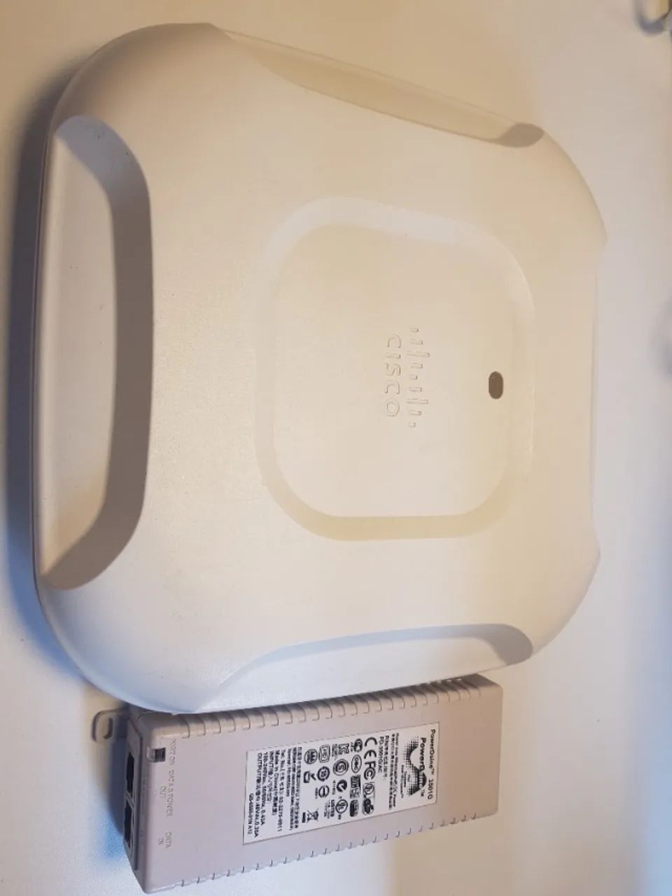 Access Point Cisco Air-cap3702i-z-k9 com Suporte e Injetor POE