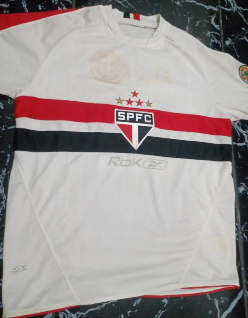 Camisa São Paulo 2006 Patch Libertadores