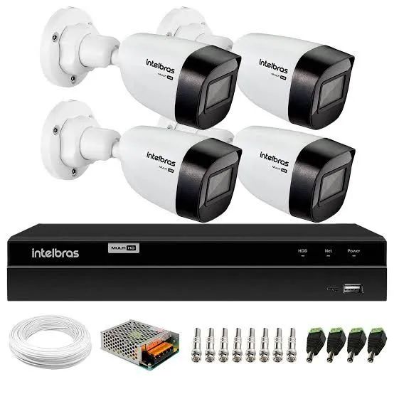 Kit de Câmeras de Segurança Intelbras