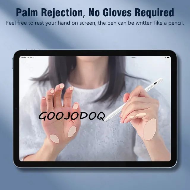 Caneta para ipad Goojodoq - Apple pencil - Palm Rejection - Foto 3