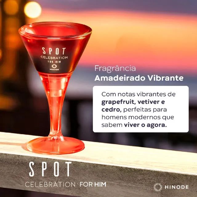 Spot Celebration For Him Perfume Hinode Masculino 75ml - Foto 2