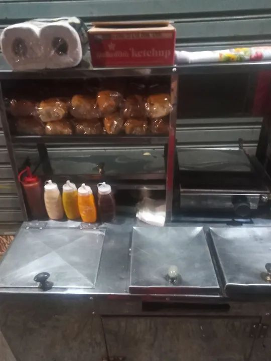 Carrinho de hot dog 