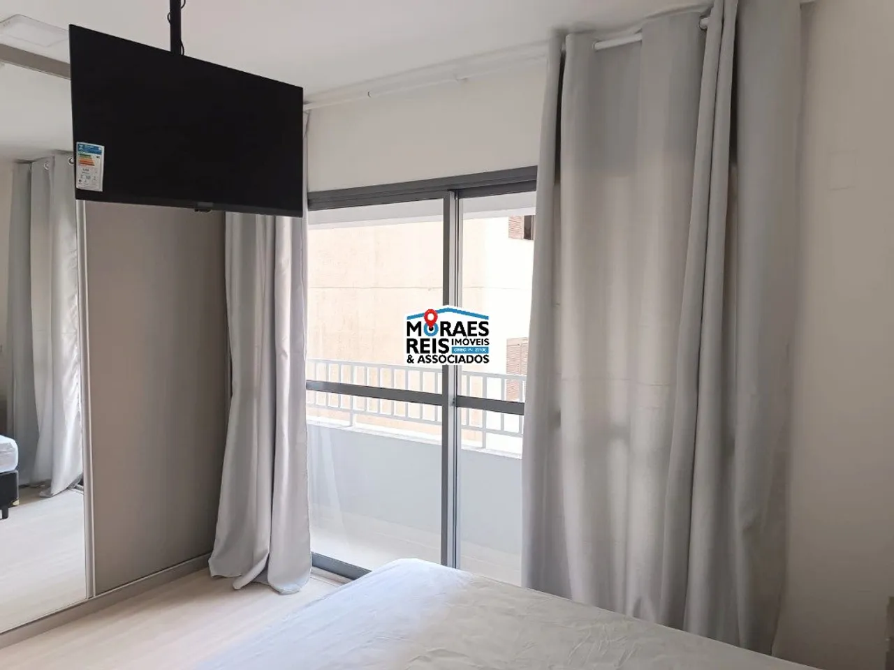 Studio 29 metros Mobiliado e Decorado Adaptado para Inclusão Ar-condicionado para Aluguel