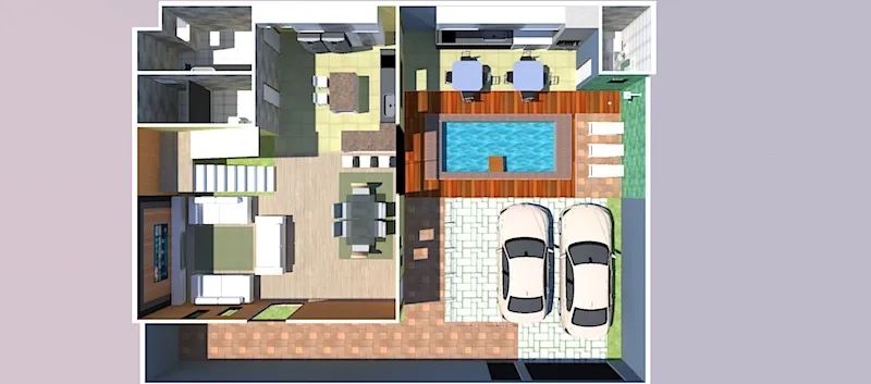 #Fachadas Modernas - Projetos Completo com 3d - Planta Tecnica e Humanizada#