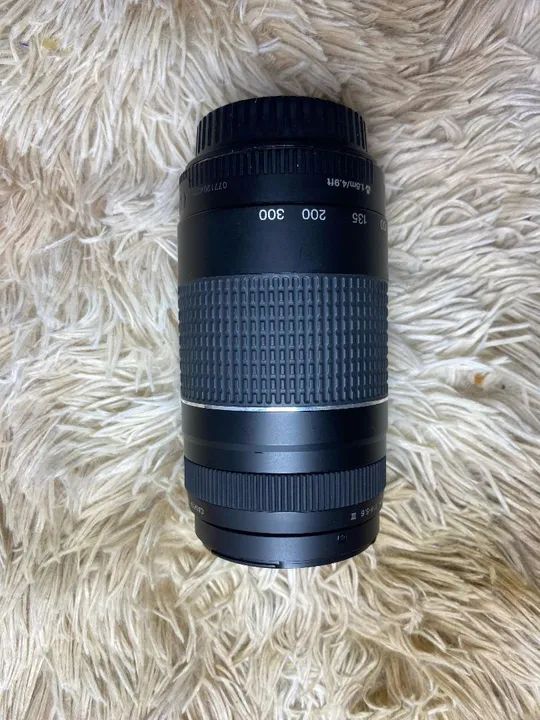 Lente Canon EF 75-300mm f/4.5-5.6  - Ótima para retratos! - Foto 2