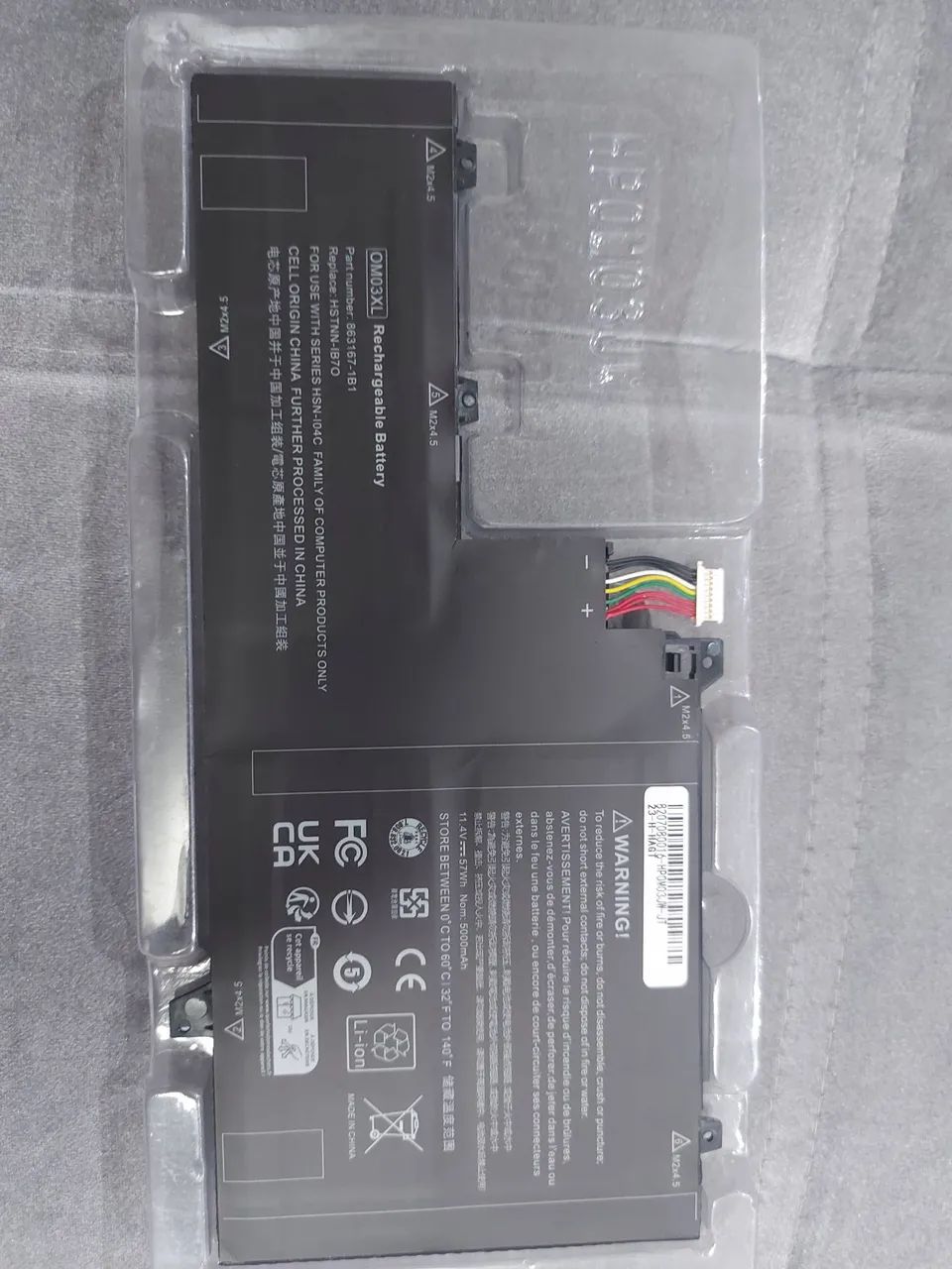 Bateria para Notebook HP OM03JW