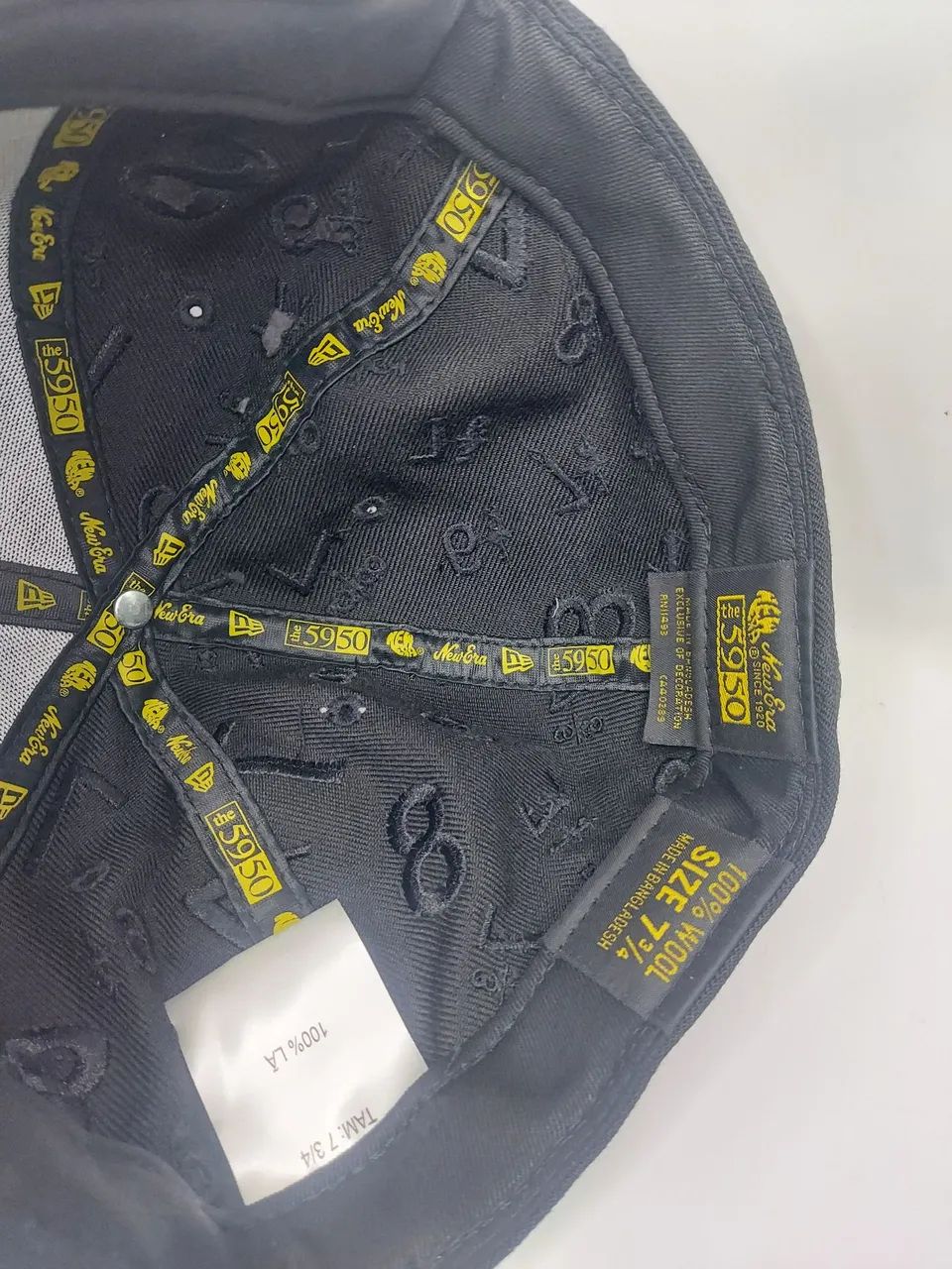 Boné New era - All Black- 59fiftyday - 59fifty  - 7 3/4 - Foto 5