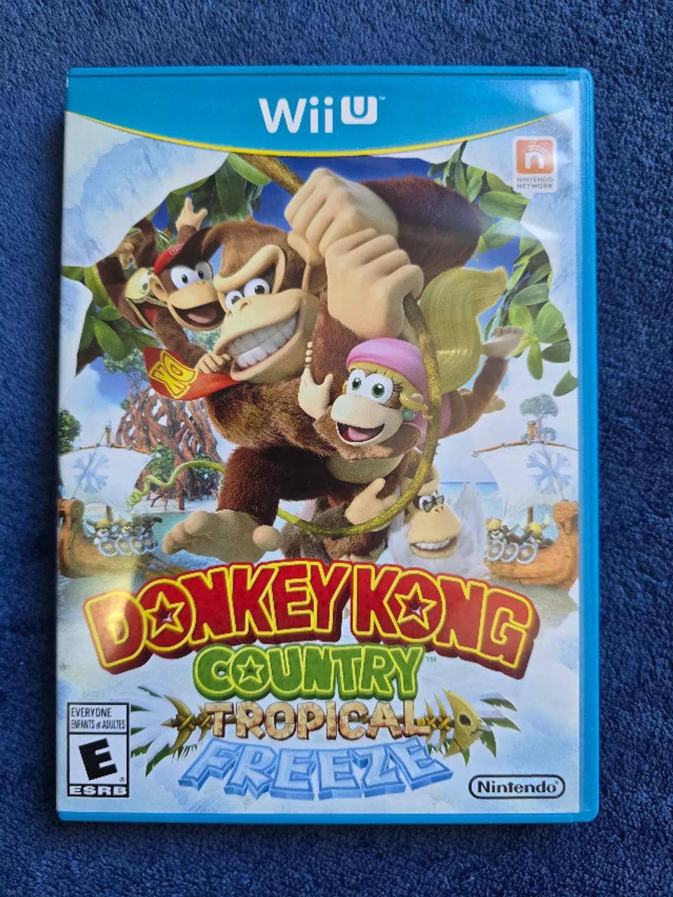 Donkey Kong Tropical Freeze - Wii U (completo e em ótimo estado)