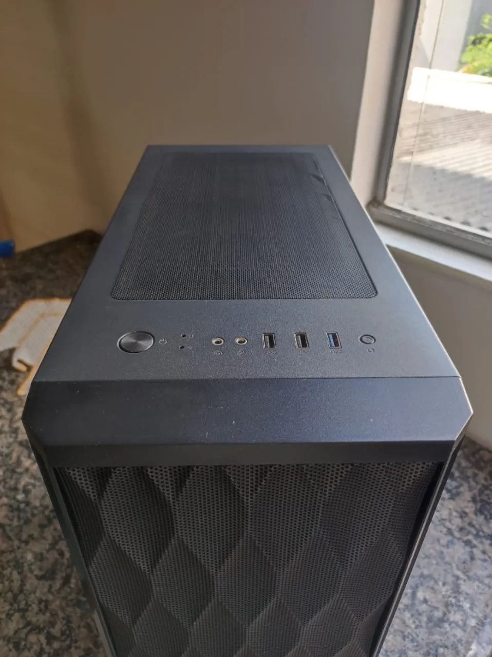 Gabiete com lateral de vidro + Fonte WPM 650w 80 plus gold - Foto 2