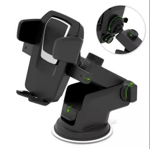 Suporte Celular Veicular Carro Anti Queda Trava Automática (Entrega Grátis)