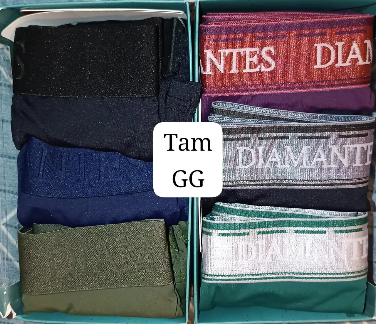 Cuecas diamantes