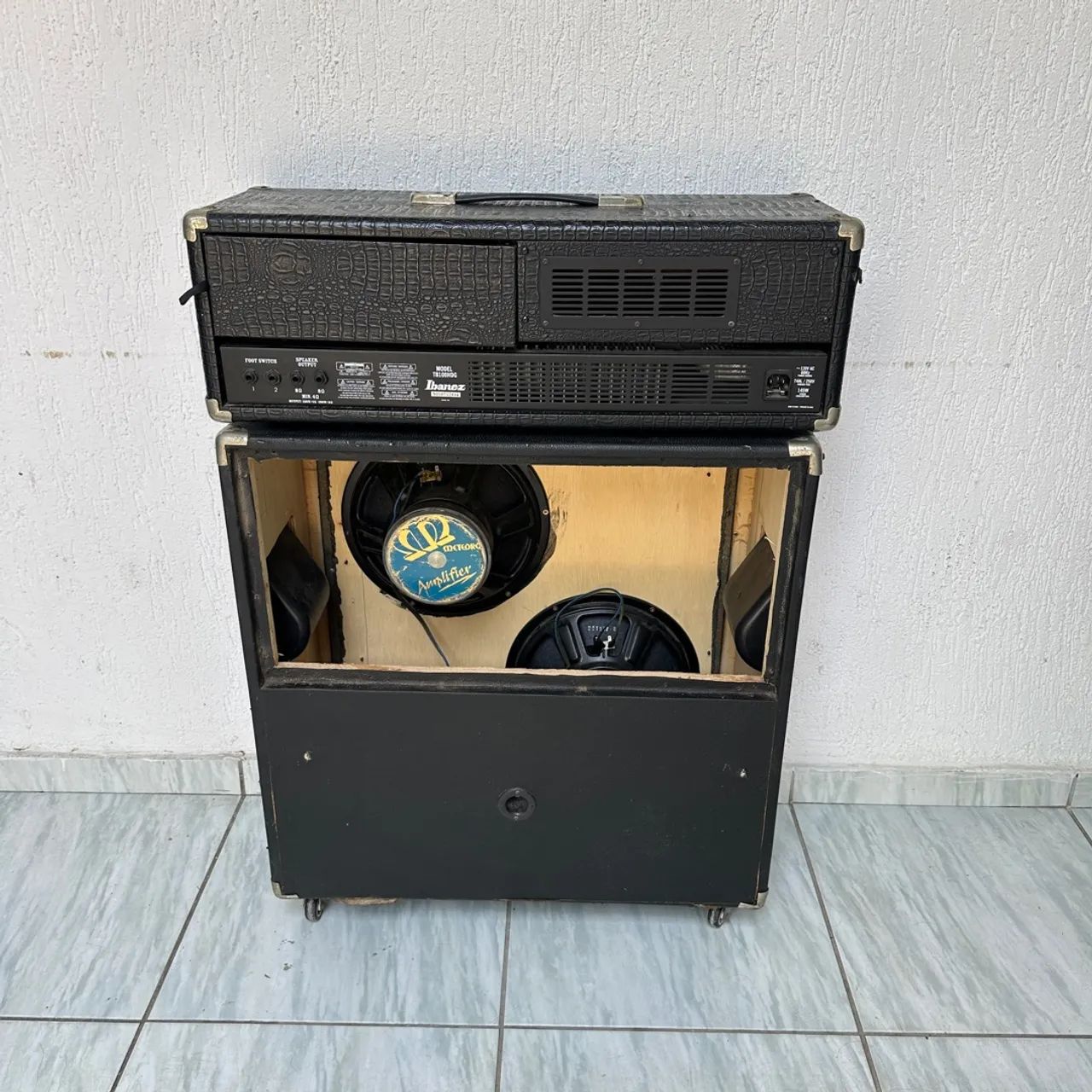 Amplificador Ibanez Tone Blaster TB-100 HDG + Caixa Com 2 Falantes de 12 polegadas Meteoro - Foto 5